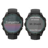 Mr.Shield Screen Protector compatible with Garmin Fenix 8 [47mm] (Amoled) [Tempered Glass] [3-PACK] [Japan Glass with 9H Hardness]