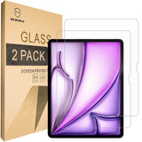 Mr.Shield Screen Protector compatible with iPad Air 13 Inch (2024) [Tempered Glass] [2-PACK] [Japan Glass with 9H Hardness]