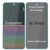 Mr.Shield Screen Protector compatible with Samsung Galaxy S25 FE [Tempered Glass] [3-Pack] [Japan Glass with 9H Hardness]