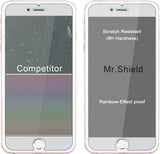 Mr.Shield [3er-Pack] entwickelt für iPhone 6 / iPhone 6S [gehärtetes Glas] Displayschutzfolie [japanisches Glas mit 9H-Härte] mit lebenslangem Ersatz