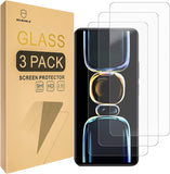 Mr.Shield [3er-Pack] Entwickelt für Xiaomi (Redmi K60) / Redmi K60 Pro/Redmi K60E [Gehärtetes Glas] [Japanisches Glas mit 9H-Härte] Displayschutzfolie mit lebenslangem Ersatz