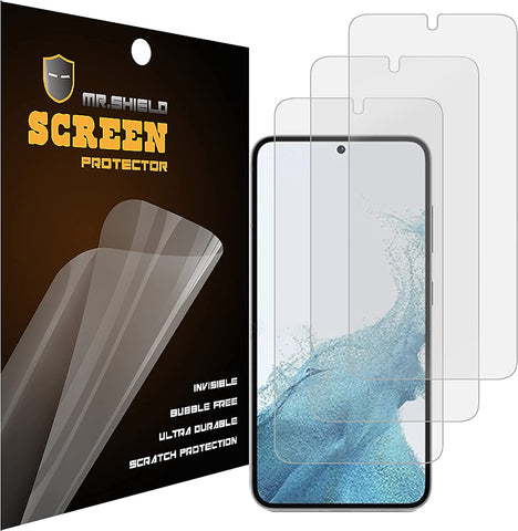 Mr.Shield [3er-Pack] entworfen für Samsung Galaxy S23 5G [6,1 Zoll], blendfreier [matt] Displayschutz (PET-Material)