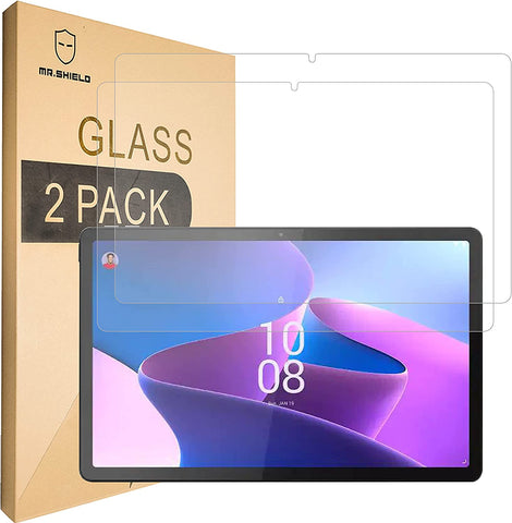 Mr.Shield [2er-Pack] Displayschutzfolie für Lenovo Tab P11 Pro (2. Generation) 11,2 Zoll (Version 2022), [gehärtetes Glas] [japanisches Glas mit 9H-Härte] Displayschutzfolie mit lebenslangem Ersatz