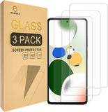Mr.Shield [3er-Pack] Entwickelt für Xiaomi (Redmi Note 12 Discovery) / Redmi Note 12 Pro Speed ​​[Gehärtetes Glas] [Japanisches Glas mit 9H-Härte] Displayschutzfolie mit lebenslangem Ersatz