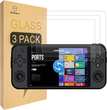 Mr.Shield [3-Pack] Screen Protector for ANBERNIC RG552 Handheld Game Console [Tempered Glass] [Japan Glass with 9H Hardness] Screen Protector with Lifetime Replacement