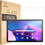 Mr.Shield Screen Protector for Lenovo Tab M10 Plus (Gen 3) [2022 Release Version] 3rd Generation [Tempered Glass] [2-PACK] Screen Protector with Lifetime Replacement