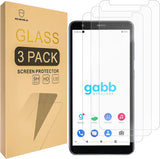 Mr.Shield [3-Pack] Designed For ZTE Gabb Z2 [Tempered Glass] [Japan Glass with 9H Hardness] Screen Protector with Lifetime Replacement