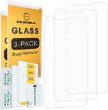 Mr.Shield [3er-Pack] Entwickelt für Schok Volt SV55 [Kürzere Passform für Gehäuseversion] [Gehärtetes Glas] [Japanisches Glas mit 9H-Härte] Displayschutzfolie mit lebenslangem Ersatz