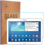 Mr.Shield entworfen für Samsung Galaxy Tab 3 10.1 10 Zoll [gehärtetes Glas] Displayschutzfolie [0,3 mm ultradünn, 9H-Härte, 2,5D runde Kante] mit lebenslangem Ersatz