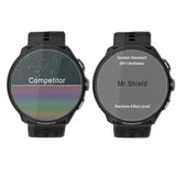 Mr.Shield Screen Protector compatible with SUUNTO Run [Tempered Glass] [3-PACK] [Japan Glass with 9H Hardness]