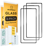 Mr.Shield Screen Protector compatible with ZTE Nubia Red Magic 10 Pro/Red Magic 10 Pro+ [Full Cover] [Tempered Glass] [3-Pack] [Japan Glass with 9H Hardness]