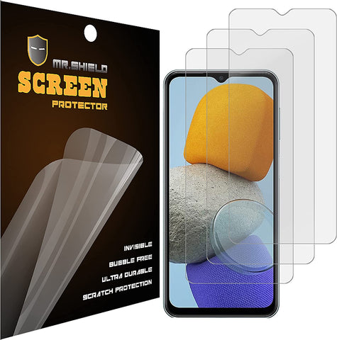 Mr.Shield [3er-Pack] Premium Clear Displayschutzfolie (PET-Material) für Samsung Galaxy A23 5G