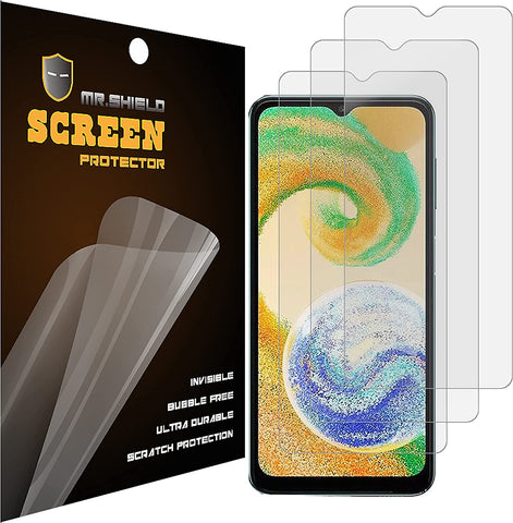 Mr.Shield [3er-Pack] Premium Clear Displayschutzfolie (PET-Material) für Samsung Galaxy A04s