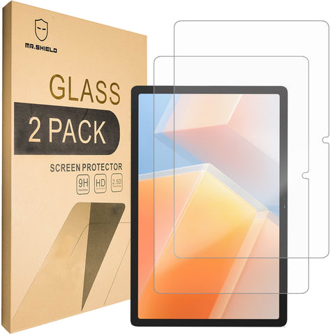Mr.Shield Screen Protector compatible with Blackview Tab 16 Pro, 11 Inch [Tempered Glass] [2-PACK] [Japan Glass with 9H Hardness]