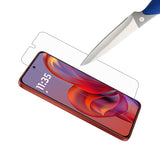 Mr.Shield Screen Protector compatible with Motorola Moto S50 [Tempered Glass] [3-Pack] [Japan Glass with 9H Hardness]