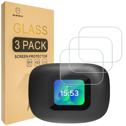 Mr.Shield Screen Protector compatible with Cleer ARC 3 [Tempered Glass] [3-PACK] [Japan Glass with 9H Hardness]