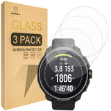 Mr.Shield Screen Protector compatible with Suunto Race [Tempered Glass] [3-Pack] [Japan Glass with 9H Hardness]
