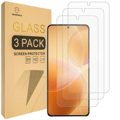 Mr.Shield Screen Protector compatible with Xiaomi (Redmi K70 Ultra) [Tempered Glass] [3-PACK] [Japan Glass with 9H Hardness]