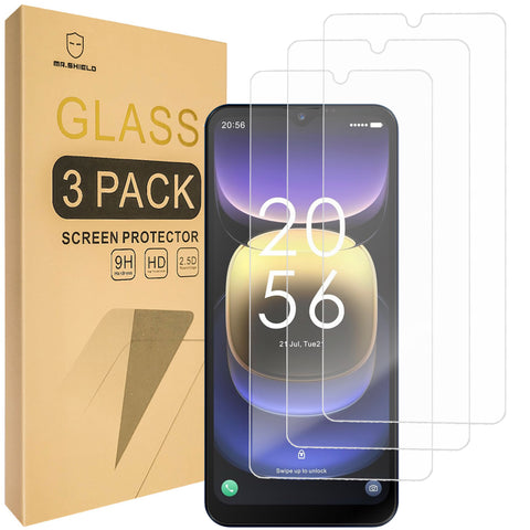 Mr.Shield Screen Protector compatible with Vortex J24 [Tempered Glass] [3-PACK] [Japan Glass with 9H Hardness]