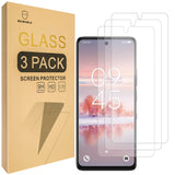 Mr.Shield Screen Protector compatible with TCL 60 NxtPaper 4G [Tempered Glass] [3-PACK] [Japan Glass with 9H Hardness]