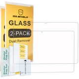 Mr.Shield Screen Protector compatible with Samsung Galaxy Tab S10 Lite / S10 FE / S9 FE (10.9 inch) / Tab S9 (11 inch) [Tempered Glass] [2-PACK] [Japan Glass with 9H Hardness]