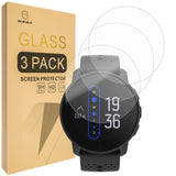 Mr.Shield Screen Protector compatible with Suunto 9 Peak and 9 Peak Pro [Tempered Glass] [3-Pack] [Japan Glass with 9H Hardness]
