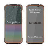 Mr.Shield Screen Protector compatible with Blackview BV8100 [Tempered Glass] [3-PACK] [Japan Glass with 9H Hardness]