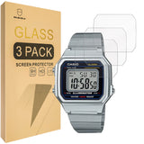 Mr.Shield Screen Protector compatible with Casio B650WD / B650WC / B650WB [Tempered Glass] [3-PACK] [Japan Glass with 9H Hardness]