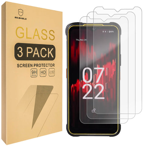 Mr.Shield [3-Pack] Screen Protector For AGM G2 / AGM G2 Pro/AGM G2 GT [Tempered Glass] [Japan Glass with 9H Hardness] Screen Protector with Lifetime Replacement