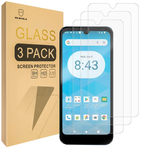 Mr.Shield [3-Pack] Screen Protector For ANS Artia ACK2326 [Tempered Glass] [Japan Glass with 9H Hardness] Screen Protector with Lifetime Replacement