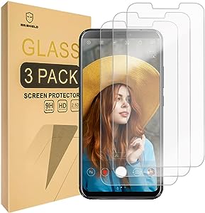 Mr.Shield entwickelt für ASUS ZenFone 5Z [gehärtetes Glas] [3er-Pack] Displayschutzfolie mit lebenslangem Ersatz