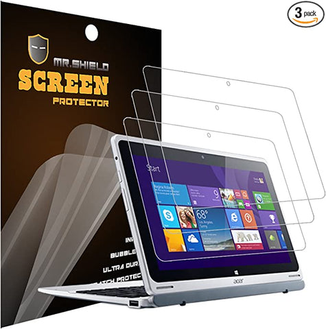 Mr.Shield für Acer Aspire Switch 10 (sw5-012) Premium-Klarsicht-Displayschutzfolie [3er-Pack] mit lebenslangem Ersatz