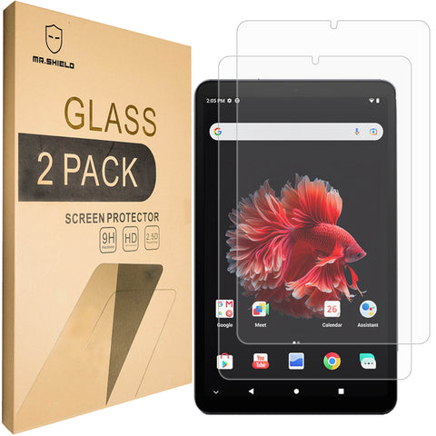 Mr.Shield [2-PACK] Screen Protector For Alldocube iPlay 50 Mini/iPlay 50 Mini Pro [Tempered Glass] [Japan Glass with 9H Hardness] Screen Protector with Lifetime Replacement