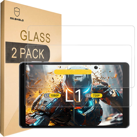 Mr.Shield [2-PACK] Screen Protector For Alldocube iPlay 50 mini Lite [Tempered Glass] [Japan Glass with 9H Hardness] Screen Protector