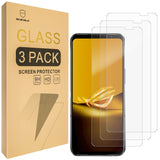 Mr.Shield [3-Pack] Screen Protector For Asus Rog Phone 6D / 6D Ultimate/ROG Phone 6 Batman Edition / 6 Diablo Immortal Edition [Tempered Glass] [Japan Glass with 9H Hardness] Screen Protector