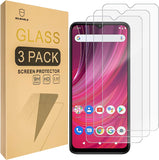 Mr.Shield [3-Pack] Screen Protector For BLU F92e 5G [2023] [Tempered Glass] [Japan Glass with 9H Hardness] Screen Protector with Lifetime Replacement