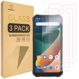 Mr.Shield [3-Pack] Screen Protector For  Blackview BV5300 Pro / BV5300 /BV5300 Plus / Oscal S70 Pro [Tempered Glass] [Japan Glass with 9H Hardness] Screen Protector
