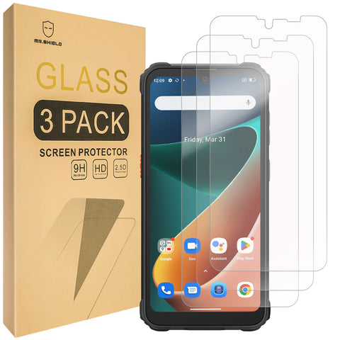 Mr.Shield [3-Pack] Screen Protector For  Blackview BV5300 Pro / BV5300 /BV5300 Plus / Oscal S70 Pro [Tempered Glass] [Japan Glass with 9H Hardness] Screen Protector