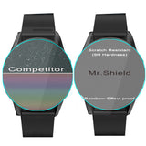 Mr.Shield [3-Pack] Screen Protector For Blackview X1 Smart Watch [Tempered Glass] [Japan Glass with 9H Hardness] Screen Protector with Lifetime Replacement