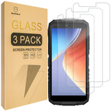 Mr.Shield Screen Protector Compatible with DOOGEE S41 Plus / S41 Max [Tempered Glass] [3-PACK] [Japan Glass with 9H Hardness]