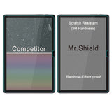 Mr.Shield Displayschutzfolie für DOOGEE T10 Tablet [gehärtetes Glas] [2er-Pack] Displayschutzfolie
