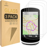Mr.Shield [3-Pack] Screen Protector For Garmin Edge 1030 / Edge 1030 Plus [Tempered Glass] [Japan Glass with 9H Hardness] Screen Protector Foils with Lifetime Replacement