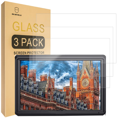 Mr.Shield [3-PACK] Screen Protector For FEELWORLD S55 5.5 inch [Tempered Glass] [Japan Glass with 9H Hardness] Screen Protector with Lifetime Replacement