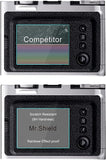 Mr.Shield [3er-Pack] Displayschutzfolie für Fujifilm Instax Mini Evo und X-PRO1 Kamera [Gehärtetes Glas] [Japanisches Glas mit 9H-Härte] Displayschutzfolie mit lebenslangem Ersatz