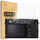Mr.Shield Screen Protector compatible with Fujifilm X100VI X100V X-T4 X-E4 Camera [Tempered Glass] [3-PACK] [Japan Glass with 9H Hardness]