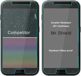 Mr.Shield [3-PACK] Designed For Samsung Galaxy A3 (2017) [Will Not Fit for 2016 Version] [Tempered Glass] Screen Protector [0.3mm Ultra Thin 9H Hardness 2.5D Round Edge] with Lifetime Replacement