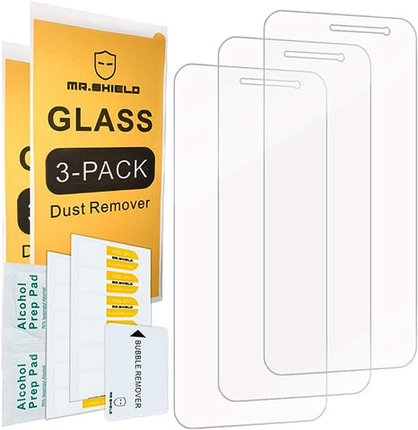 Mr.Shield [3-PACK] Designed For Samsung (Galaxy J2 Shine) [Tempered Glass] Screen Protector [Japan Glass With 9H Hardness] with Lifetime Replacement