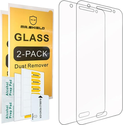Mr.Shield Tempered Glass Screen Protector for Samsung Galaxy J7 (2015 Version)[Will Not Fit for Galaxy S7] - 2-Pack