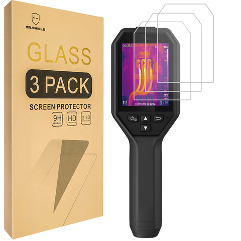 Mr.Shield [3-Pack] Screen Protector For HIKMICRO B10 / HIKMICRO B20 Thermal Camera [Tempered Glass] [Japan Glass with 9H Hardness] Screen Protector with Lifetime Replacement