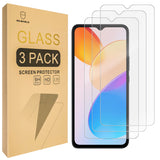 Mr.Shield [3-Pack] Screen Protector For Honor X5 [Tempered Glass] [Japan Glass with 9H Hardness] Screen Protector with Lifetime Replacement